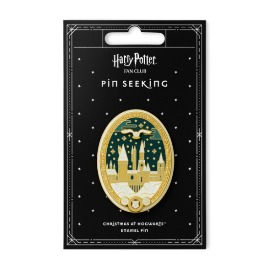 HARRY POTTER ★ Christmas At Hogwarts Enamel Pin ＆ Hot Sale