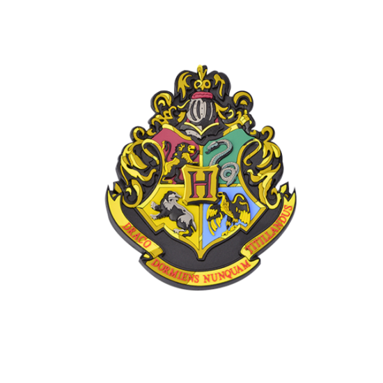 HARRY POTTER ★ Hogwarts School Crest PVC Magnet ＆ Hot Sale