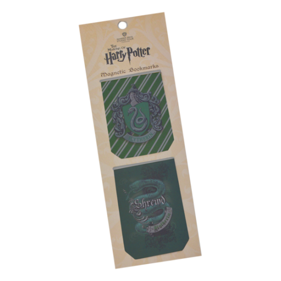 HARRY POTTER ★ Slytherin Magnetic Bookmarks ＆ Hot Sale