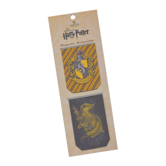 HARRY POTTER ★ Hufflepuff Magnetic Bookmarks ＆ Hot Sale