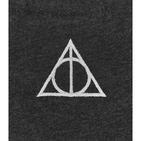 HARRY POTTER ★ Deathly Hallows Smoky Charcoal T-Shirt ＆ New Product