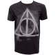 HARRY POTTER ★ Deathly Hallows Smoky Charcoal T-Shirt ＆ New Product