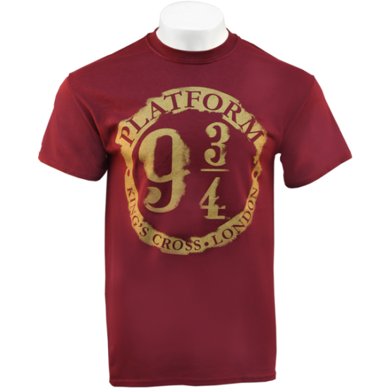HARRY POTTER ★ Distressed Platform 9 3/4 T-Shirt ＆ New Product
