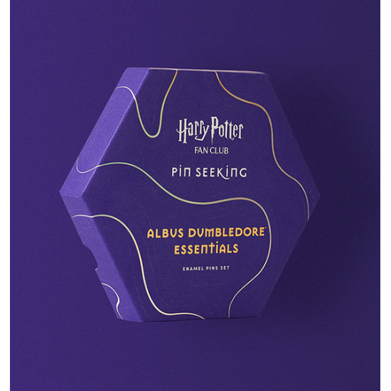 HARRY POTTER ★ Albus Dumbledore Essentials Enamel Pin Set ＆ Hot Sale