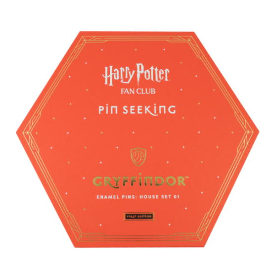 HARRY POTTER ★ First Edition Gryffindor Enamel Pin Set ＆ Hot Sale