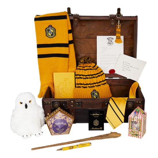 HARRY POTTER ★ Hufflepuff Gift Trunk ＆ New Product