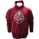 HARRY POTTER ★ Burgundy Hogwarts Crest Hooded Jumper ＆ New Product
