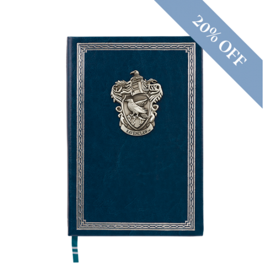 HARRY POTTER ★ Faux Leather Ravenclaw Crest Notebook ＆ New Product