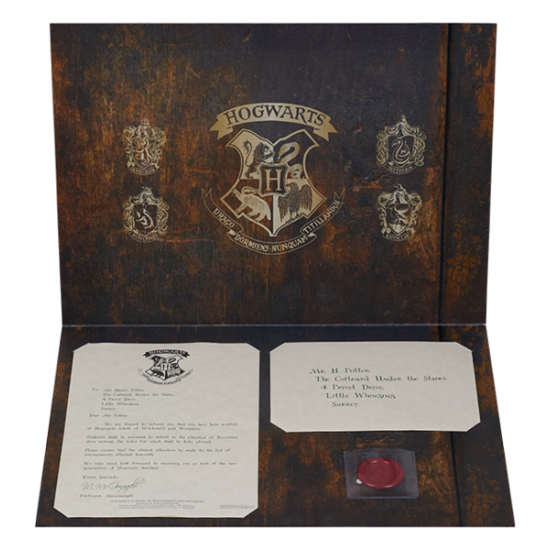 HARRY POTTER ★ Personalised Hogwarts Acceptance Letter ＆ Clearance