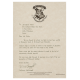 HARRY POTTER ★ Personalised Hogwarts Acceptance Letter ＆ Clearance