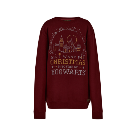 HARRY POTTER ★ Hogwarts Christmas Sweatshirt ＆ New Product